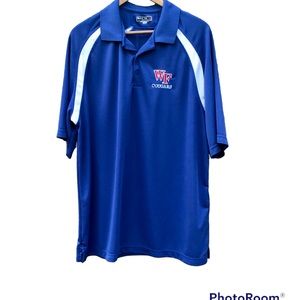 Wake Forest Cougars Shirt Polo Sport Tek Polo Sz. 2x